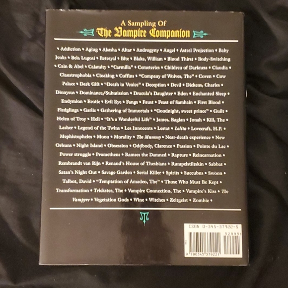 Vampire Companion 1st/1st HC - Picture 3 of 3